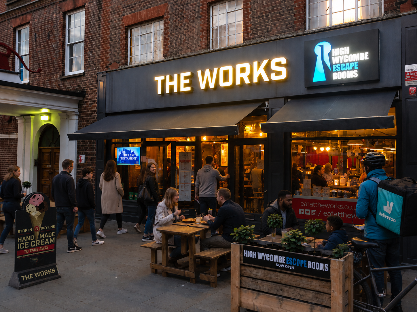 High Wycombe Escape Rooms and The Works on the High Street